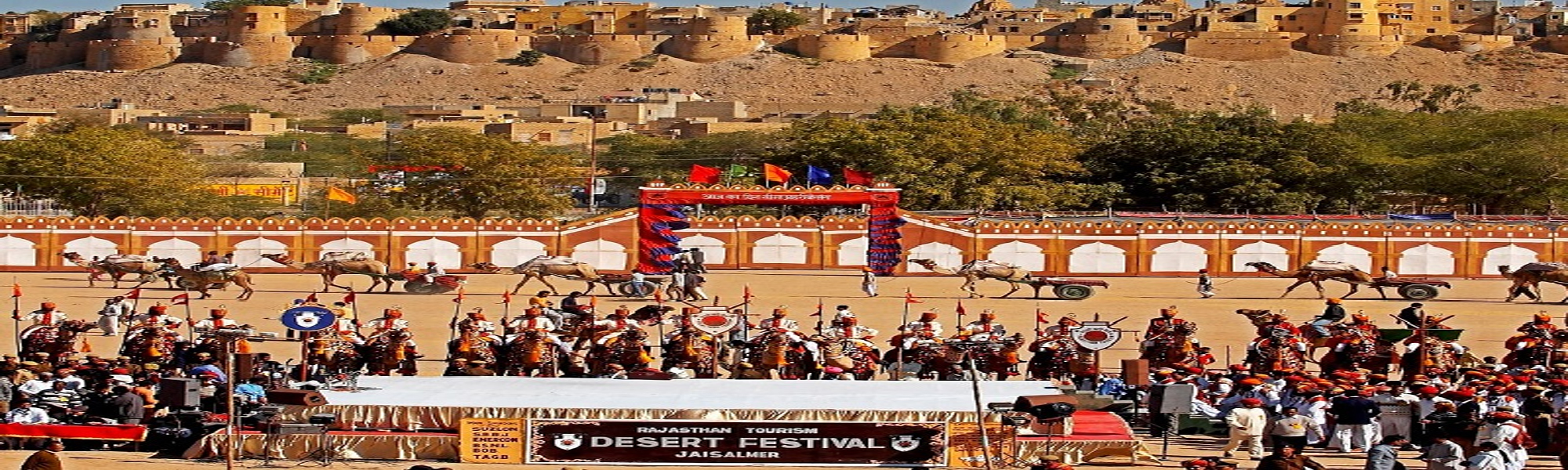 Desert Festival Tour in India with Fort and Palaces Tour in India  