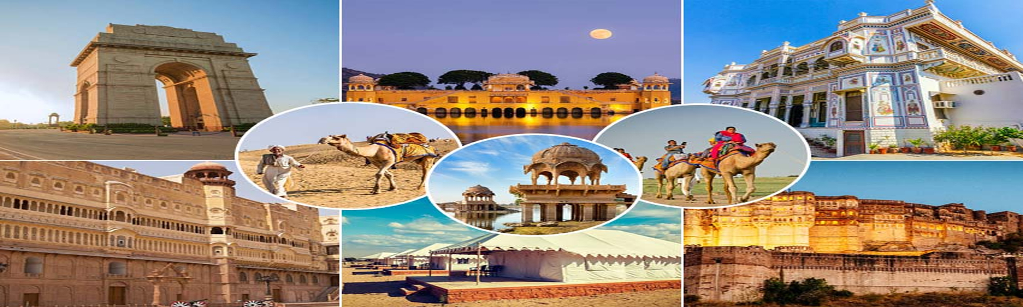 Camel Safari Tours in India with Heritage Haveli Tours in India